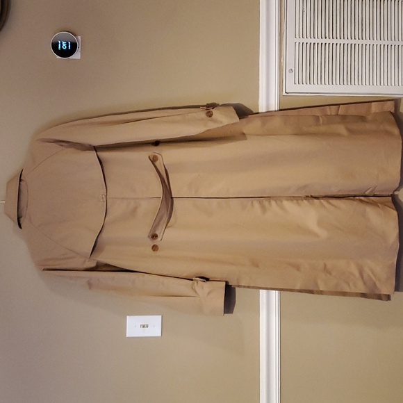 Sandro Paris Trench Coat With Removable Chain Size S NWT'S - Picture 5 of 15